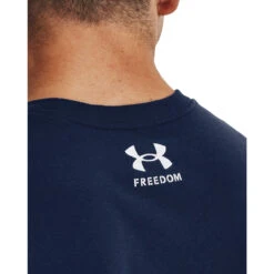 'Under Armour' Men's Freedom Hook T-Shirt - Academy / Red -Carhartt || Under Armour || The North Face Shop s7.V5 1370304 408 BCKDET 1024x1024@2x