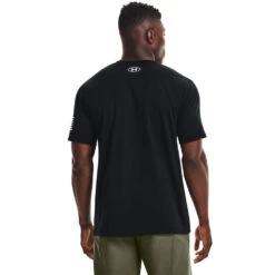 'Under Armour' Men's Freedom Logo T-Shirt - Black / White -Carhartt || Under Armour || The North Face Shop s7.V5 1370811 001 BC 1024x1024@2x