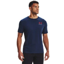 'Under Armour' Men's Freedom Banner T-Shirt - Academy / Red -Carhartt || Under Armour || The North Face Shop s7.V5 1370818 409 FC 1024x1024@2x