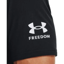 'Under Armour' Men's New Freedom BFL T-Shirt - Black / White -Carhartt || Under Armour || The North Face Shop s7.V5 1370824 001 COLLAR 1024x1024@2x