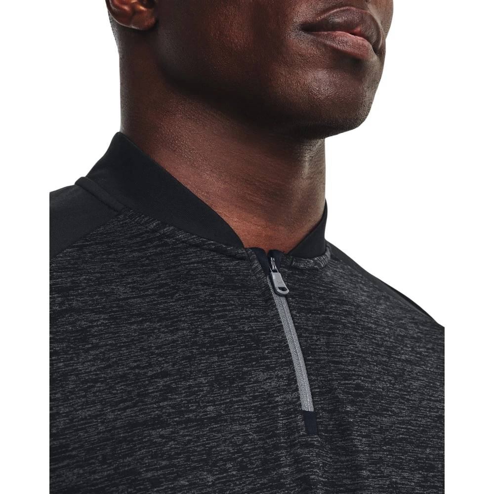 'Under Armour' Men's Tech™ 2.0 1/4 Zip - Black / Pitch Gray 4 'Under Armour' Men's Tech™ 2.0 1/4 Zip - Black / Pitch Gray - Image 2
