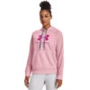 'Under Armour' Women's Shoreline Terry Hoodie - White / Sugar Pink -Carhartt || Under Armour || The North Face Shop s7.V5 1371254 100 FC 1024x1024@2x