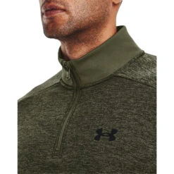 'Under Armour' Men's Fleece Twist 1/4 Zip - Marine OD Green / Black -Carhartt || Under Armour || The North Face Shop s7.V5 1373359 390 COLLAR 1024x1024@2x