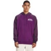 'Under Armour' Men's Rival Fleece Wordmark Colorblock Hoodie - Rivalry
