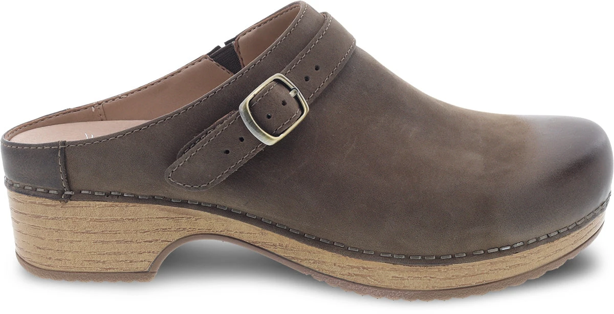 'Dansko' Women's Berry - Mushroom Burnished Nubuck 3 'Dansko' Women's Berry - Mushroom Burnished Nubuck