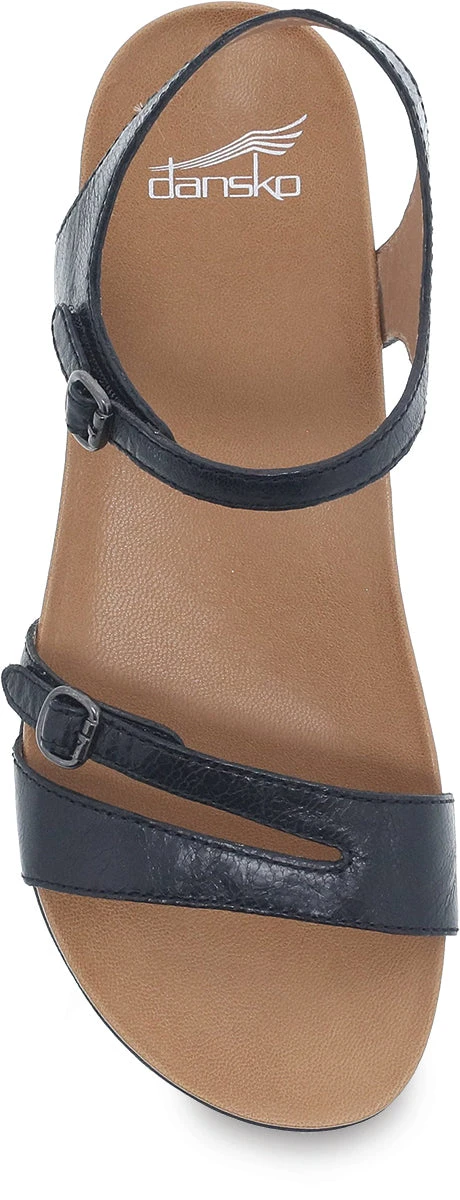 'Dansko' Women's Janelle - Black Glazed Kid Leather 6 'Dansko' Women's Janelle - Black Glazed Kid Leather - Image 4