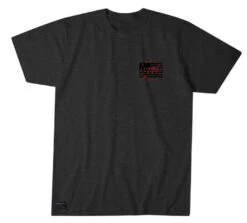 'Howitzer' Men's Tree Of Liberty Short Sleeve Tee - Charcoal Heather